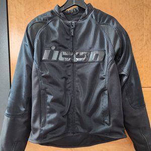 Icon Hooligan 2 Stealth motorcycle jacket- womens